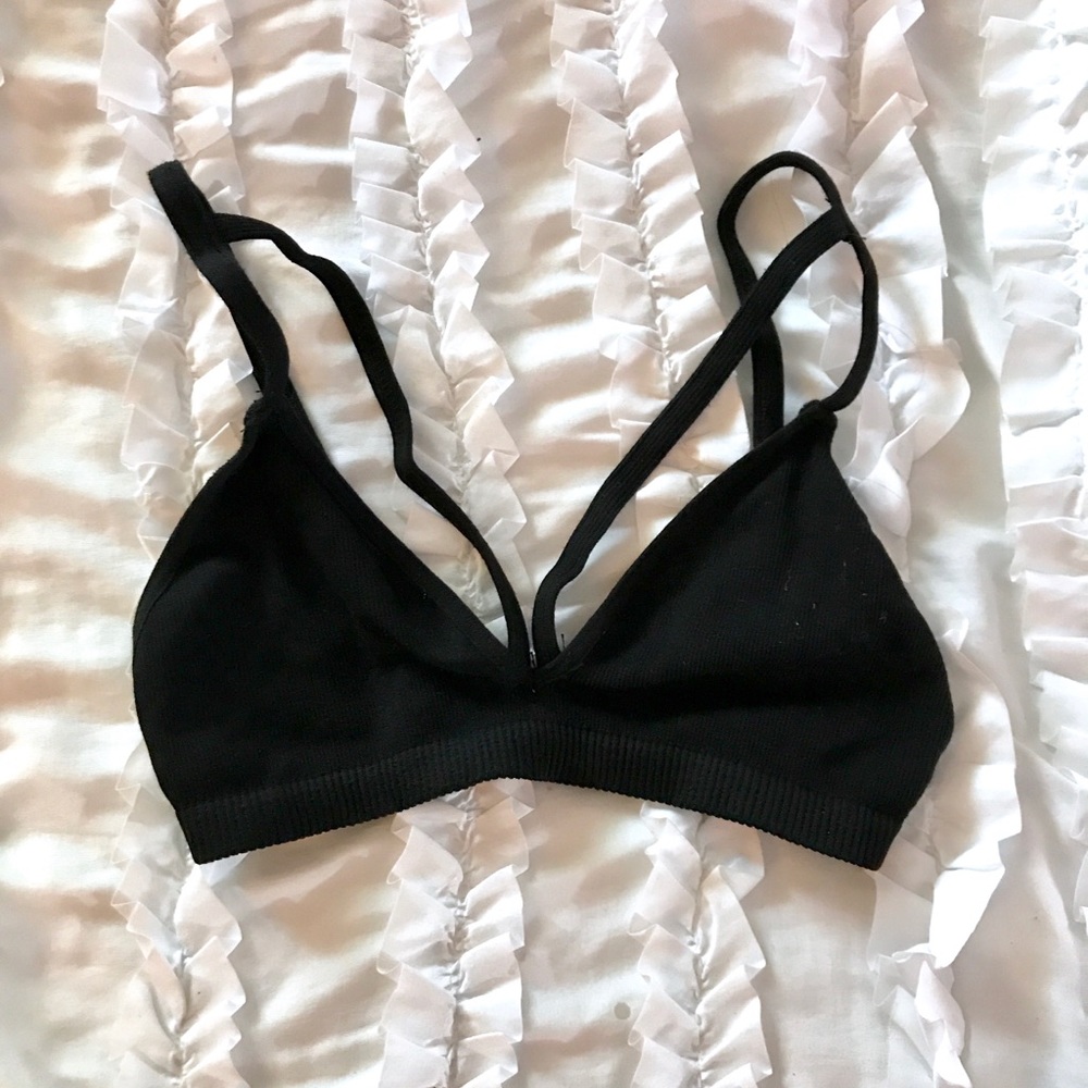 Free People Black Bralette size XS/S